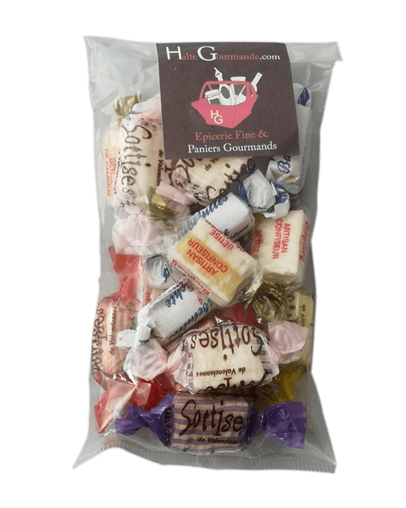 Assortiment Bonbons de Marque - 100 Confiseries pour Petits et Grands dans  un Sachet Unique de Qualité - 14 types de Friandises- Classic Bag