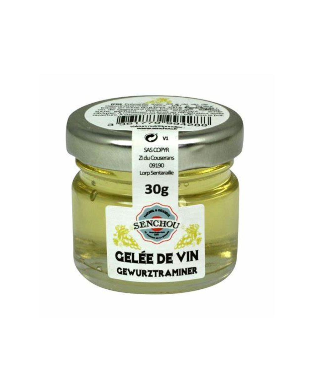 Gelée de vin Gewurztraminer 30g