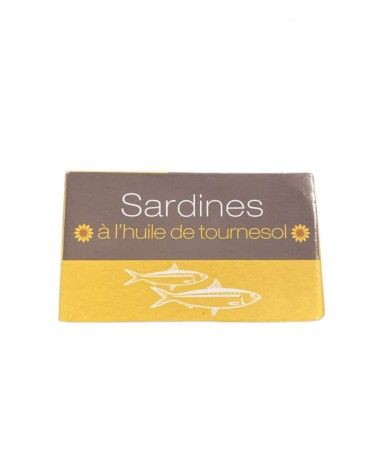 Sardines à l'huile de tournesol 120g