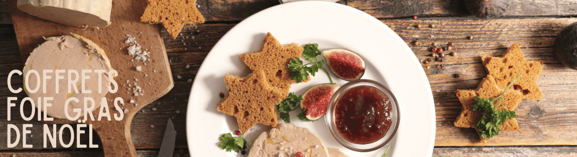 Coffret dégustation autour du foie gras